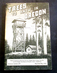 VTG 1959 Reprint Trees to Know in Oregon Booklet Bulletin 697 Charles Ross 87p