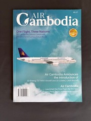 Air Cambodia In-Flight Magazine Vol.37 Jan 2026 Free Shipping