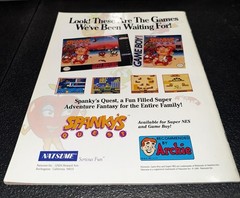 Super NES Buyer’s Guide Magazine Street Fighter II, Axelay Vol 2 #3, Sept 1992
