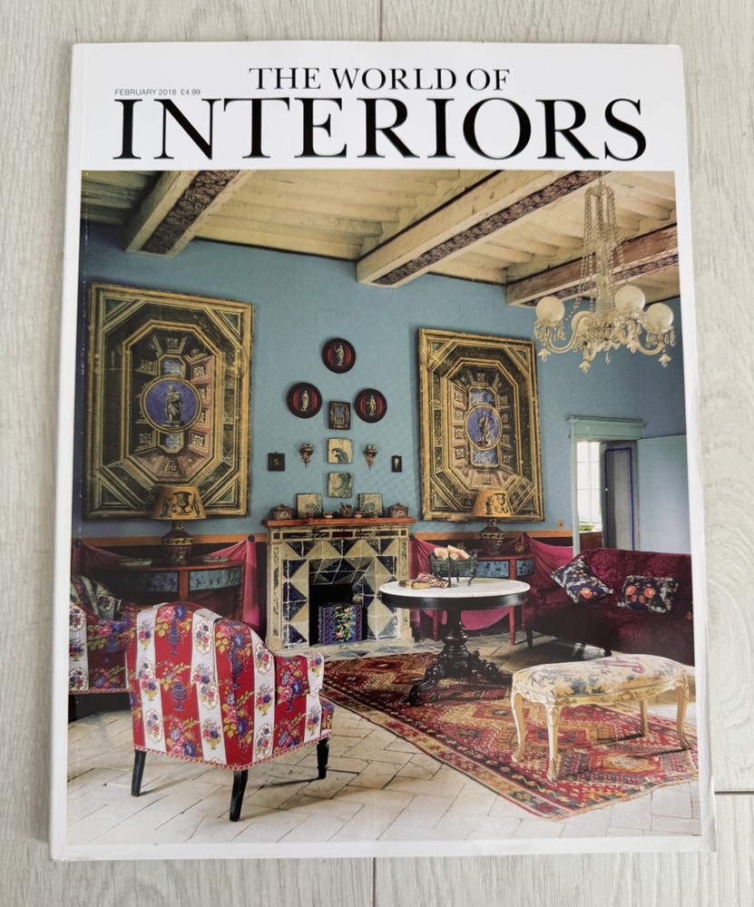The World of Interiors Feb 2018 Renaissance Redux Tony Walford Design Magazine