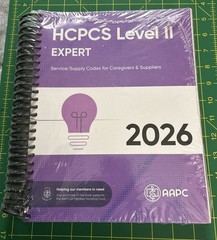 2026 AMA HCPCS Level II Expert Professional Edition Brand New