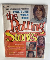THE ROLLING STONES Magazine 1970 PRIVATE LIVES! WOMEN! DRUGS! Dell Publishing Co