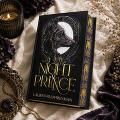 The Night Princ By Lauren Palphreyman Limited Edition Hardback Sprayed Edges New