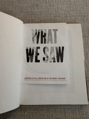 What We Saw CBS News 9/11 HC w DVD Unopened Simon Schuster 2011