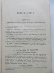 The Science and Practice of Bookkeeping 1886 hardcover 448 pages