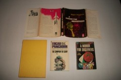Edgar Pangborn lot of 2 PB +1 BCE hardcover Mirror Observers Company of Glory VG