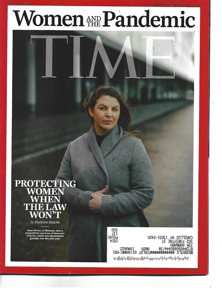 MARCH 15 2021 TIME MAGAZINE WOMEN AND THE PANDEMIC COVID JUSTICE VACCINES