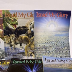 Lot 13 ISRAEL MY GLORY Magazines 2008-14, Misc Dates Biblical Holy Land Religion