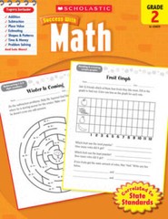 Scholastic Success with Math, Grade 2 (Scholastic Success with Workbooks – GOOD