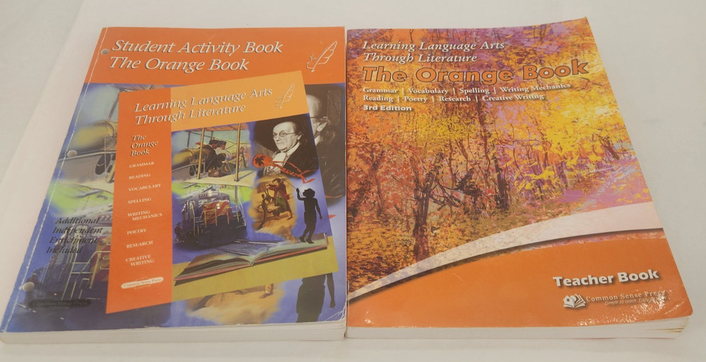 Learning Language Arts Through Literature Orange Book Teacher & Student paperbac
