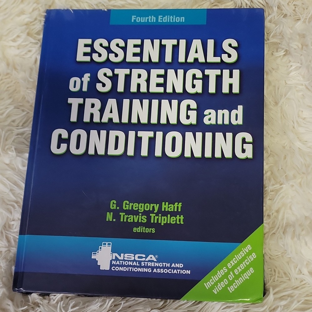 Human Kinetics Essentials of Strength Training & Conditioning 4th HC Haff 2016