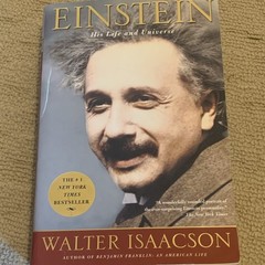 Einstein: His Life and Universe by Walter Isaacson Hardcover Science