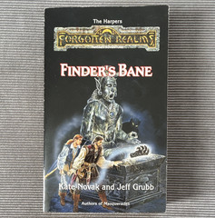TSR Harpers Forgotten Realms Finder’s Bane PB 1997 Novak Grubb 1st Printing