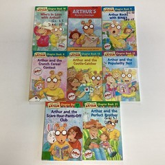 Arthur Chapter Book Lot of 8 Marc Brown