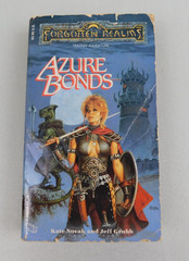 Forgotten Realms Finder’s Stone Azure Bonds Kate Novak Jeff Grubb Paperback