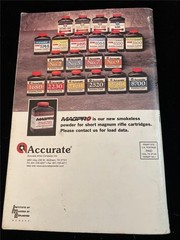 2002 ACCURATE SMOKELESS POWDER RELOADERS GUIDE SOFT COVER