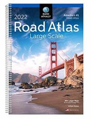 Rand McNally 2022 Large Scale Road Atlas – Spiral-bound, by Rand McNally – Good