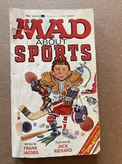 Mad About Sports by Frank Jacobs PB 1972 1st Print Very Good shipping included