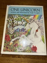 ONE UNICORN Gale Cooper 1981 1st Printing HB/DJ