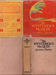 AGATHA CHRISTIE – THE MYSTERIOUS MR. QUIN – RARE 1ST 1930 dj