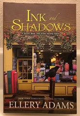 Ink and Shadows, Ellery Adams Witty Cozy Mystery Secret, Book, & Scone Society 4