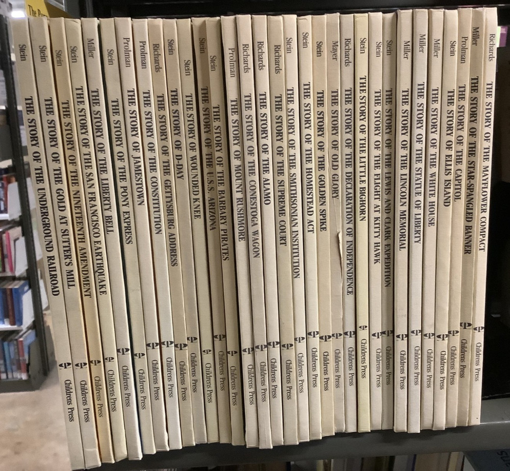 Cornerstones of Freedom Childrens Press Lot of 32 Books Homeschool Constitution