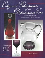 Elegant Glassware of Depression Era-Eighth Edition HB-Florence-1999-238 pages