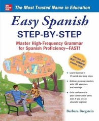 Easy Spanish Step-By-Step – Paperback, by Barbara Bregstein – Very Good h
