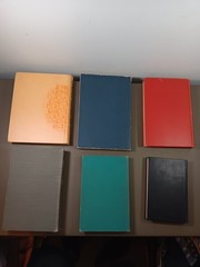 Vintage School Textbooks Lot Of 6 Arithmetic Biology Chemistry Physics Pre-Owned