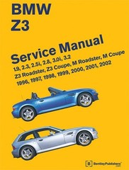 BMW Z3 Service Manual: 1996-2002: 1.9, 2.3, 2.5i, 2.8, 3.0i, 3.2 – Z3 Roadste…