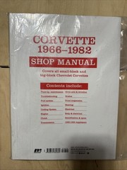Corvette, 1966-1982 : Shop Manual by Motorbooks (1986, Trade Paperback)