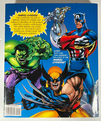 Marvel Universe Hardcover Book by Peter Sanderson 1996