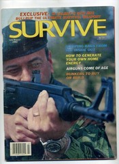 Survive Magazine July/August 1982 Valmet M82, Generate Own Home Energy, Airguns