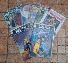8 x Star Trek ComicsGraphic Novels Waypoint & Tabukan Syndrome Assorted Job Lot