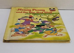 Henny Penny and the Big,Bad Wolf (Wonderful World of Reading) by Walt Disney Vtg