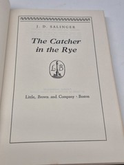 J. D. Salinger The Catcher in the Rye (1951, Hardcover, Little, Brown)