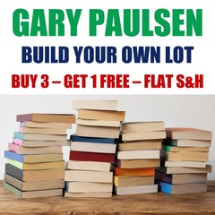Gary Paulsen Paperback Books – Build Your Own Book Lot – Flat Shipping
