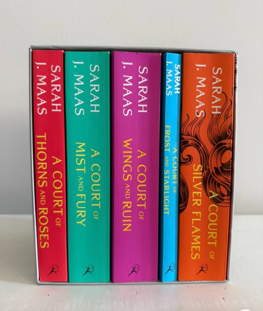 Sarah J. Maas ACOTAR A Court of Thorns and Roses Paperback Box Set 5 Titles