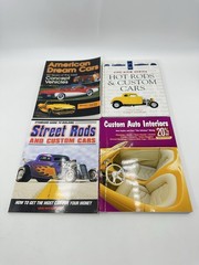 Custom Car Books Lot Of 4 Custom Interiors American Dream Cars Hot Rods Street