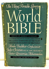 Portable World Bible Robert O Ballou 1944 Viking Portable Library HC DJ