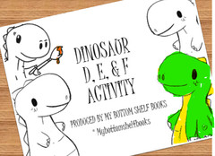 DIGITAL- 2025 Merrick D E F Children’s Dinosaur ACTIVITY BOOK *PRINT REQ’D* 13p