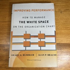 Improving Performance: How to Manage The White Space 3rd Ed. Rummler Brache 2013