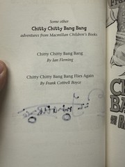 Frank Cottrell Boyce – Chitty Chitty Bang Bang&Race Against Time SIGNED 1st/1st