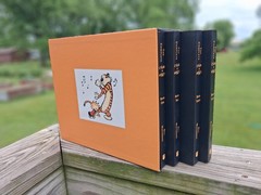 The Complete Calvin and Hobbes by Bill Watterson (2012, 4 Volume Paperback Set)