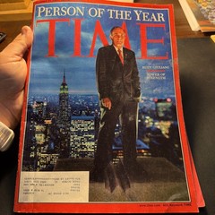 Time Magazine December 31, 2001 – Person of The Year: Rudy Giuliani