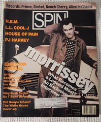 Spin Magazine November 1992 featuring Morrissey and Exclusive Interview VG