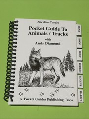 Pocket Guide To Animals / Tracks Book w/ Margin Ruler For Hiking Birding Hunting