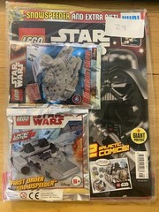 Lego Issue #28 Star Wars Magazine: First Order Snowspeeder + Millennium Falcon E