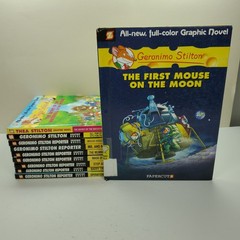 10 X Geronimo Stilton Reporter Books Book Set Sets Graphic Novels HC Papercut