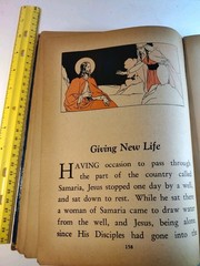 The Story of Jesus – 1941 Hardcover Children’s Book. 380 pages Large Print.